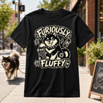 Finnish Lapphund Furiously Fluffy T-Shirt Finnish Lapphund t-shirt