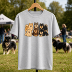 Finnish Lapphund The Whole Pack T-Shirt Finnish Lapphund t-shirt