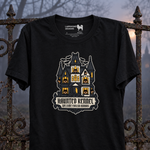 Finnish Lapphund Haunted Kennel Halloween T-Shirt Finnish Lapphund t-shirt