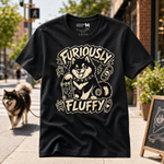 Finnish Lapphund Furiously Fluffy T-Shirt Finnish Lapphund t-shirt