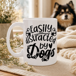 Finnish Lapphund Mug Easily Distracted Dogs Dog Enthusiast Gift Finnish Lapphund ceramic mug
