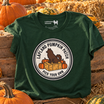 Finnish Lapphund Lapland Pumpkin Patch Halloween T-Shirt Finnish Lapphund t-shirt