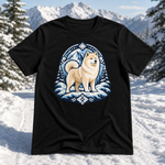 Finnish Lapphund Winter Summit T-Shirt Finnish Lapphund t-shirt