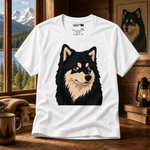 Finnish Lapphund Bold Portrait T-Shirt Finnish Lapphund t-shirt