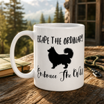 Finnish Lapphund Mug Escape Ordinary Embrace Wild Nordic Gift Finnish Lapphund ceramic mug