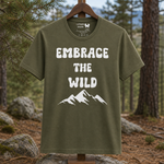 Embrace the Wild Finnish Lapphund T-Shirt - Bold Outdoor Apparel Finnish Lapphund t-shirt