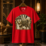 Finnish Lapphund Golden Deco Elegance Heritage Graphic T-Shirt Finnish Lapphund t-shirt