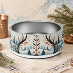 Lapland Antler Folk Finnish Lapphund 32oz dog bowl