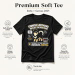 Bella+Canvas 3001 size and fit guide for the Finnish Lapphund Dog Park NPC T-Shirt Finnish Lapphund t-shirt