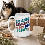 Finnish Lapphund Mug Only Talking Dog Today Pet Lover Gift Finnish Lapphund mug as a gift