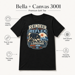 Bella+Canvas 3001 size and fit guide for the Finnish Lapphund Reindeer Reflex Loading T-Shirt Finnish Lapphund t-shirt