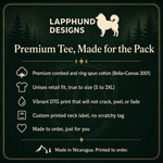 Bella+Canvas 3001 size and fit guide for the Finnish Lapphund Best Dad Ever Forest Heritage Graphic T-Shirt Finnish Lapphund t-shirt