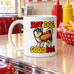 Finnish Lapphund Hot Dog Good Dog Halloween Mug Finnish Lapphund ceramic mug
