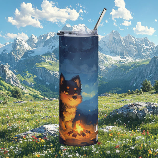 Campfire Nights Finnish Lapphund Wild Lappy Tumbler 20oz