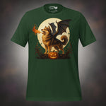 Dragon Bat Finnish Lapphund Halloween T-Shirt