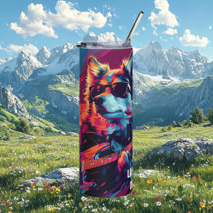 Finnish Lapphund Electric Strings Wild Lappy Tumbler 20oz