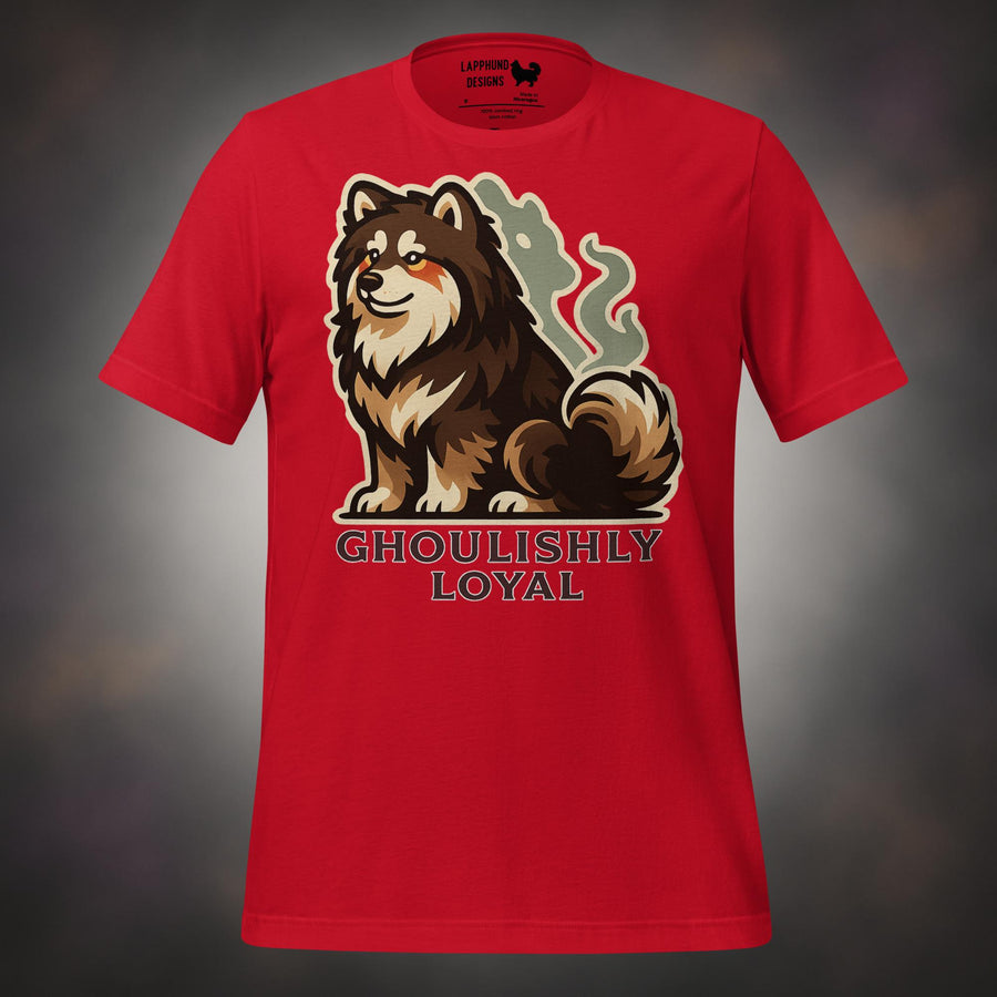 Ghoulishly Loyal Finnish Lapphund Halloween T-Shirt