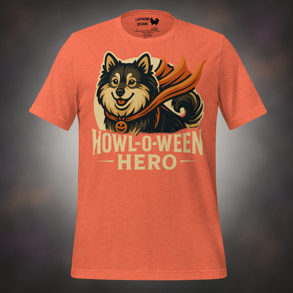 Howl-O-Ween Hero Finnish Lapphund T-Shirt
