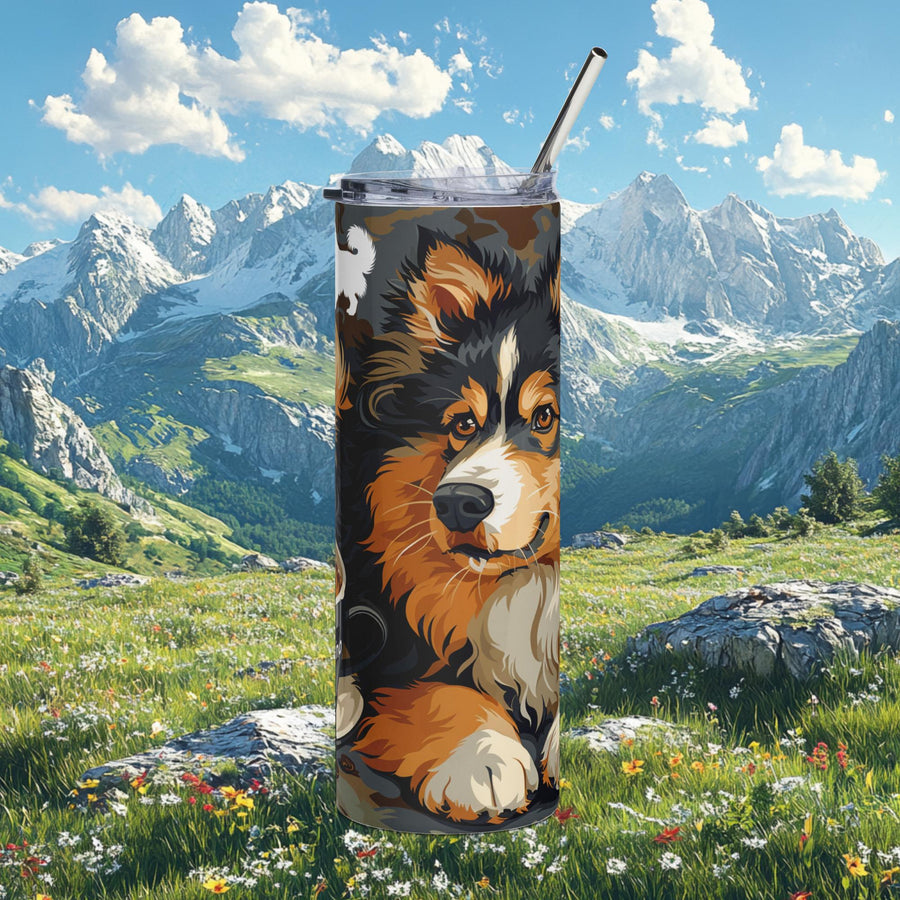 Finnish Lapphund Lappuccino Wild Lappy Tumbler 20oz
