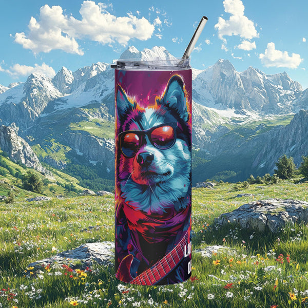 Finnish Lapphund Rock & Roll Wild Lappy Tumbler 20oz