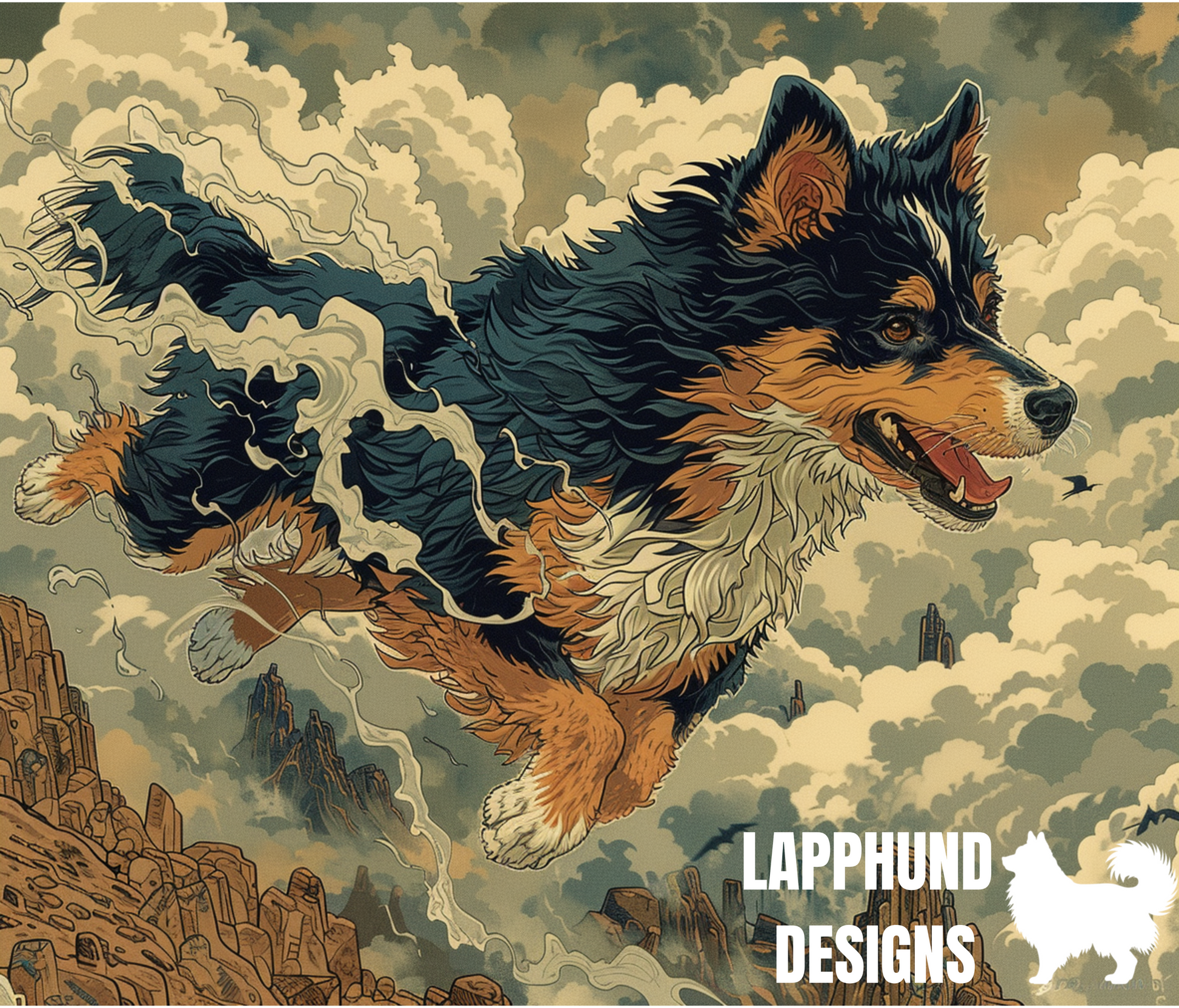 Finnish Lapphund Skybound Wild Lappy Tumbler 20oz