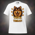 Trick and Treat Finnish Lapphund Halloween T-Shirt