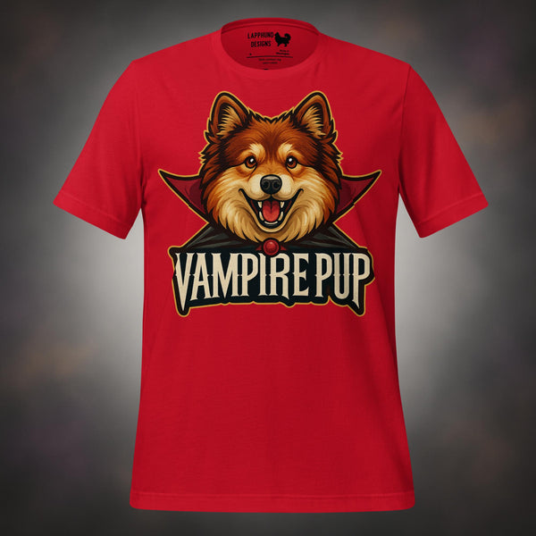 Vampire Pup Finnish Lapphund Halloween T-Shirt