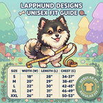 Finnish Lapphund Unicorn Sparkle Magic Fantasy Graphic T-Shirt | Lapphund Designs