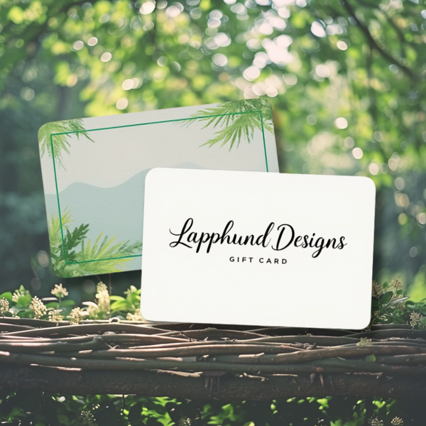 Lapphund Designs digital gift card for Finnish Lapphund lovers