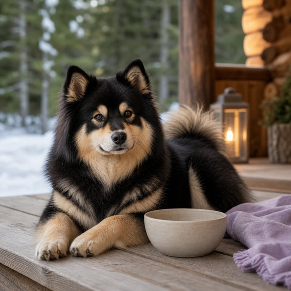 Finnish Lapphund dog bowls