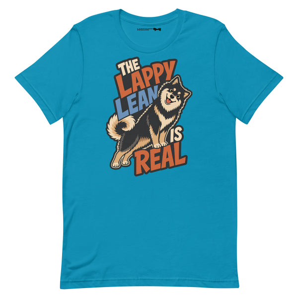 Finnish Lapphund The Lappy Lean Is Real T-Shirt | Lapphund Designs