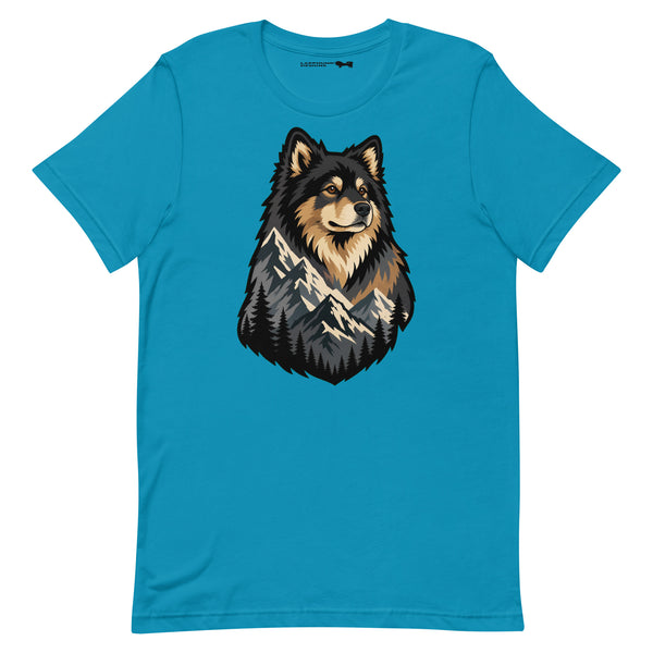Finnish Lapphund Mountain Spirit T-Shirt | Lapphund Designs