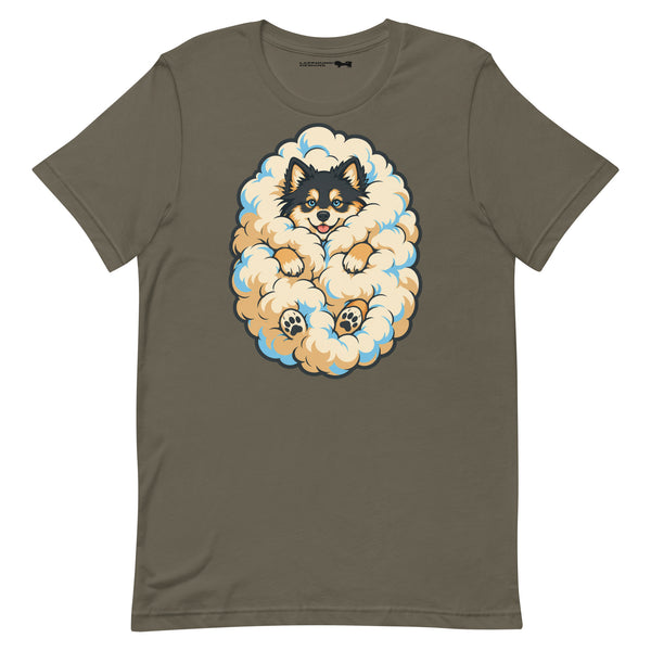 Finnish Lapphund Floof Cloud T-Shirt | Lapphund Designs
