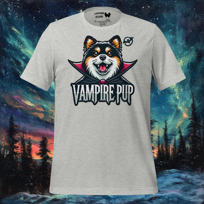 Vampire Pup T-paita – Suomen lapinkoira Halloween Vampire Design