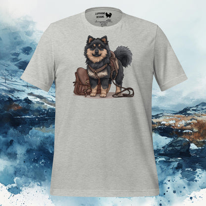 Finnish Lapphund T-Shirt – Trail-Ready Explorer Design for Adventurers