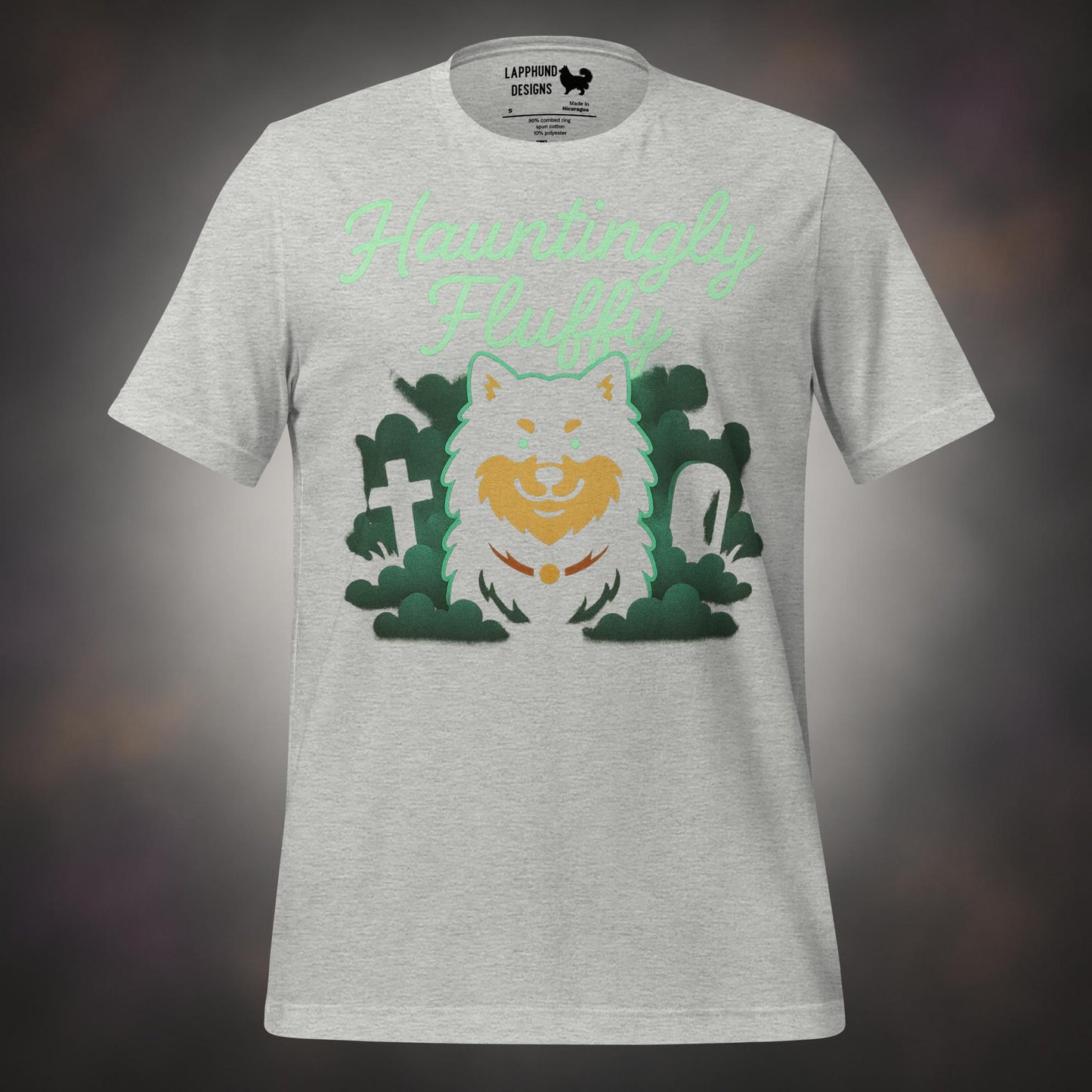 Finnish Lapphund Hauntingly Fluffy Halloween T-Shirt