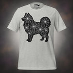 Finnish Lapphund Spiderweb Silhouette Halloween T-Shirt