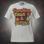 Finnish Lapphund Pumpkins, Paws & Potions Halloween T-Shirt