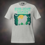 Finnish Lapphund Fur-ight Night Halloween T-Shirt