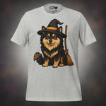 Finnish Lapphund Witch Hat Halloween T-Shirt