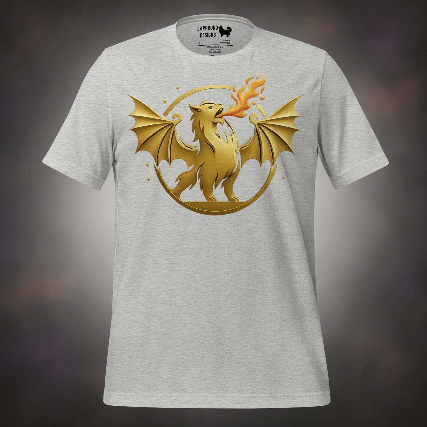 Finnish Lapphund Dragon Fire T-Shirt