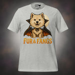 Finnish Lapphund Fur & Fangs Halloween T-Shirt