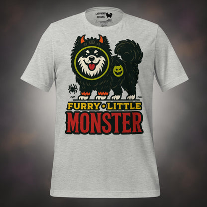 Finnish Lapphund Furry Little Monster Halloween T-Shirt