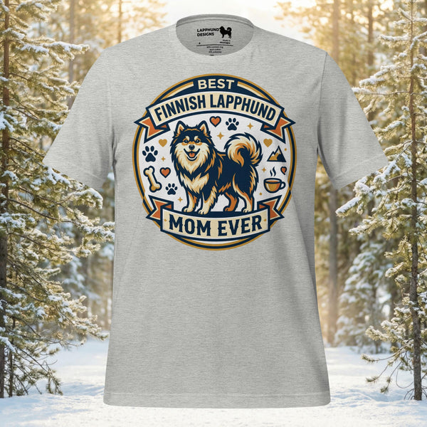 Finnish Lapphund Best Mom Ever Tee | Lapphund Designs