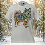 Finnish Lapphund Mosaic Spirit Lappy Style Tee | Lapphund Designs