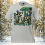 Finnish Lapphund Forest Friends Lappy Style Tee | Lapphund Designs