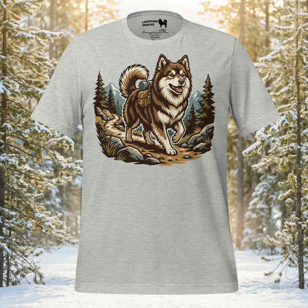 Finnish Lapphund Alpine Trail Tee | Lapphund Designs