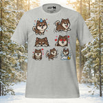 Finnish Lapphund Expressive Emotions Lappy Style Tee | Lapphund Designs