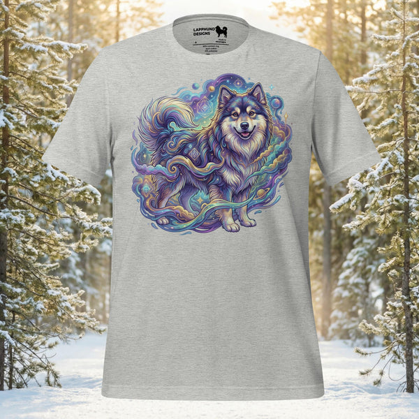 Finnish Lapphund Celestial Nebula T-Shirt | Lapphund Designs