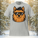 Finnish Lapphund Cool Shades Outdoor Adventure Graphic T-Shirt | Lapphund Designs